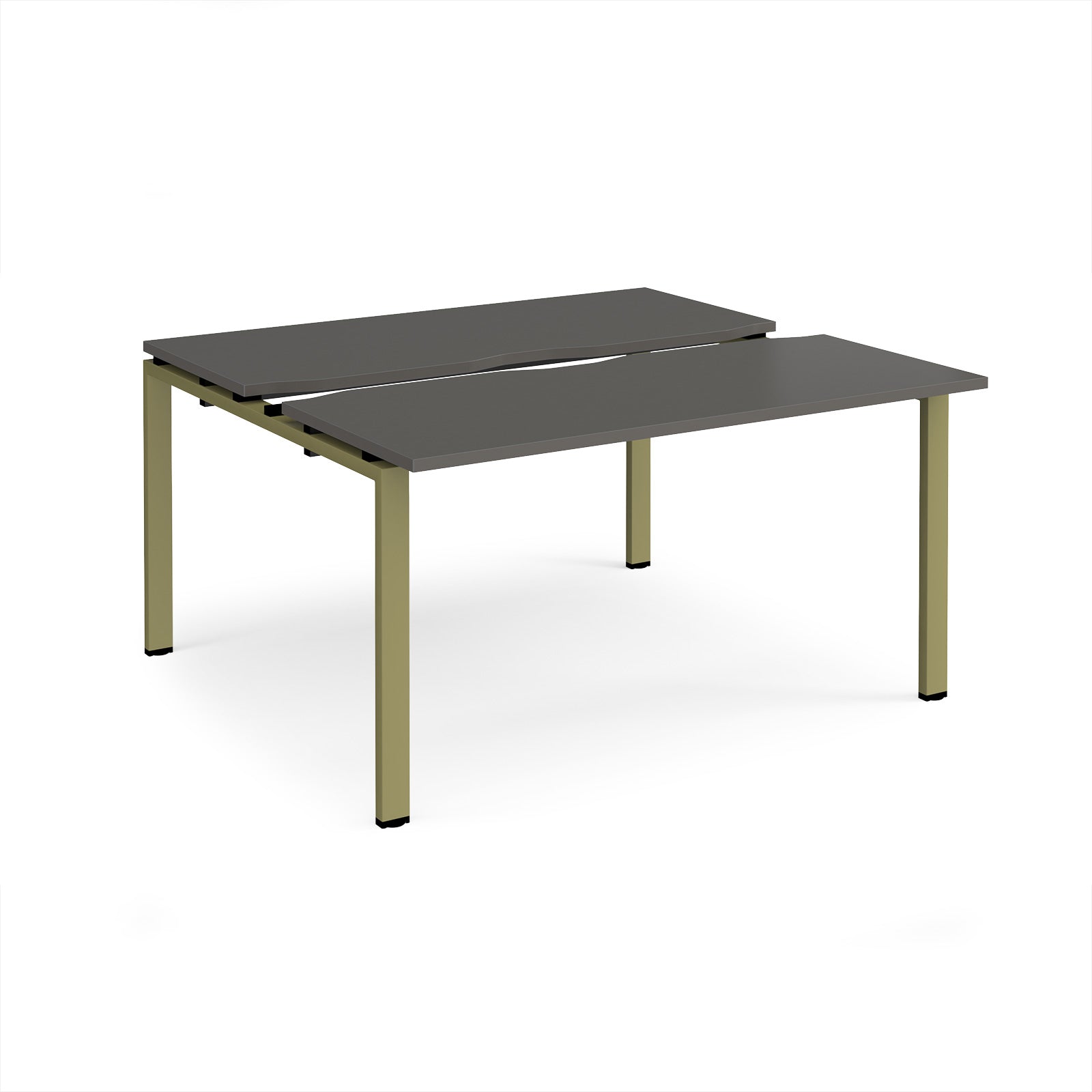Adapt sliding top B2B desks 1200mm deep