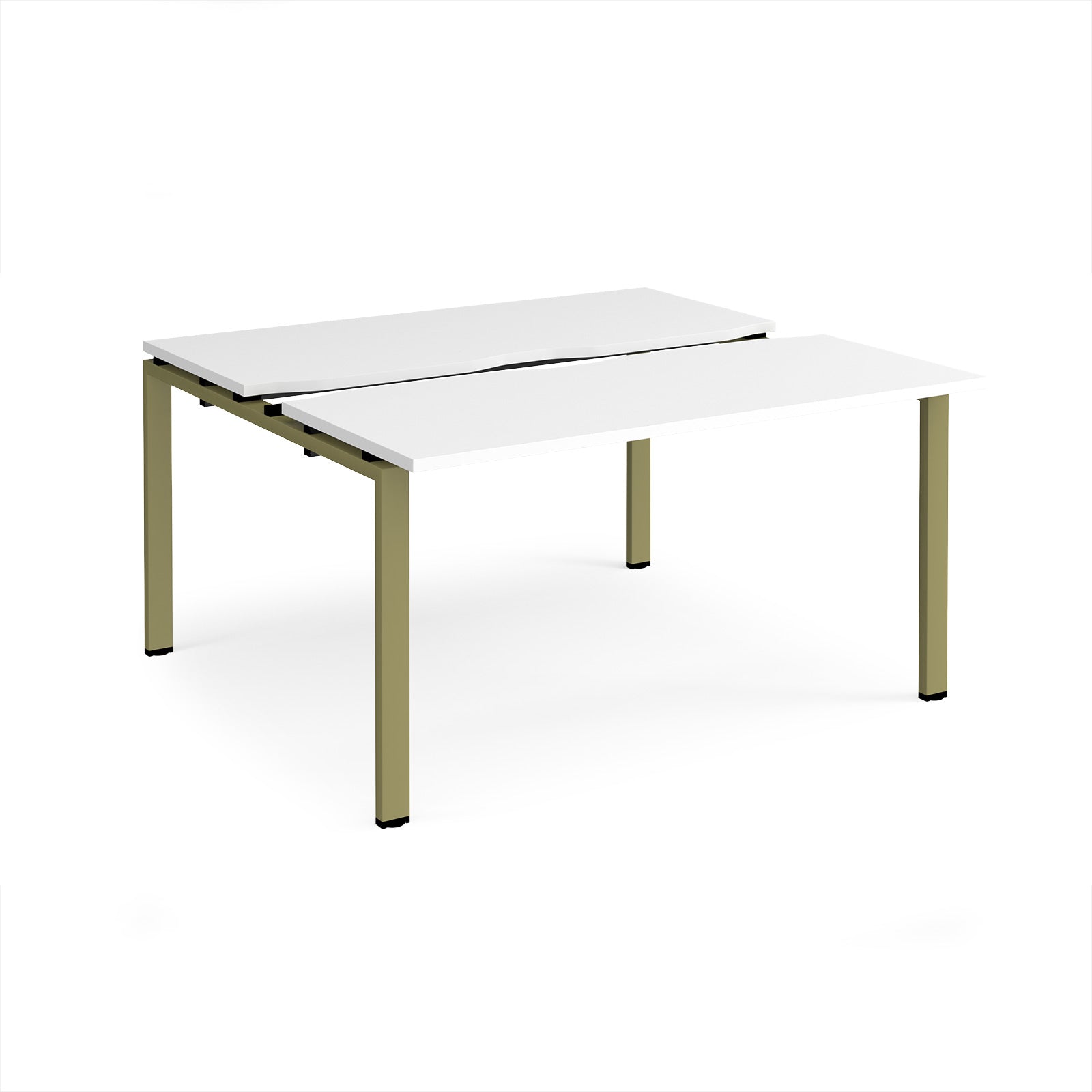 Adapt sliding top B2B desks 1200mm deep