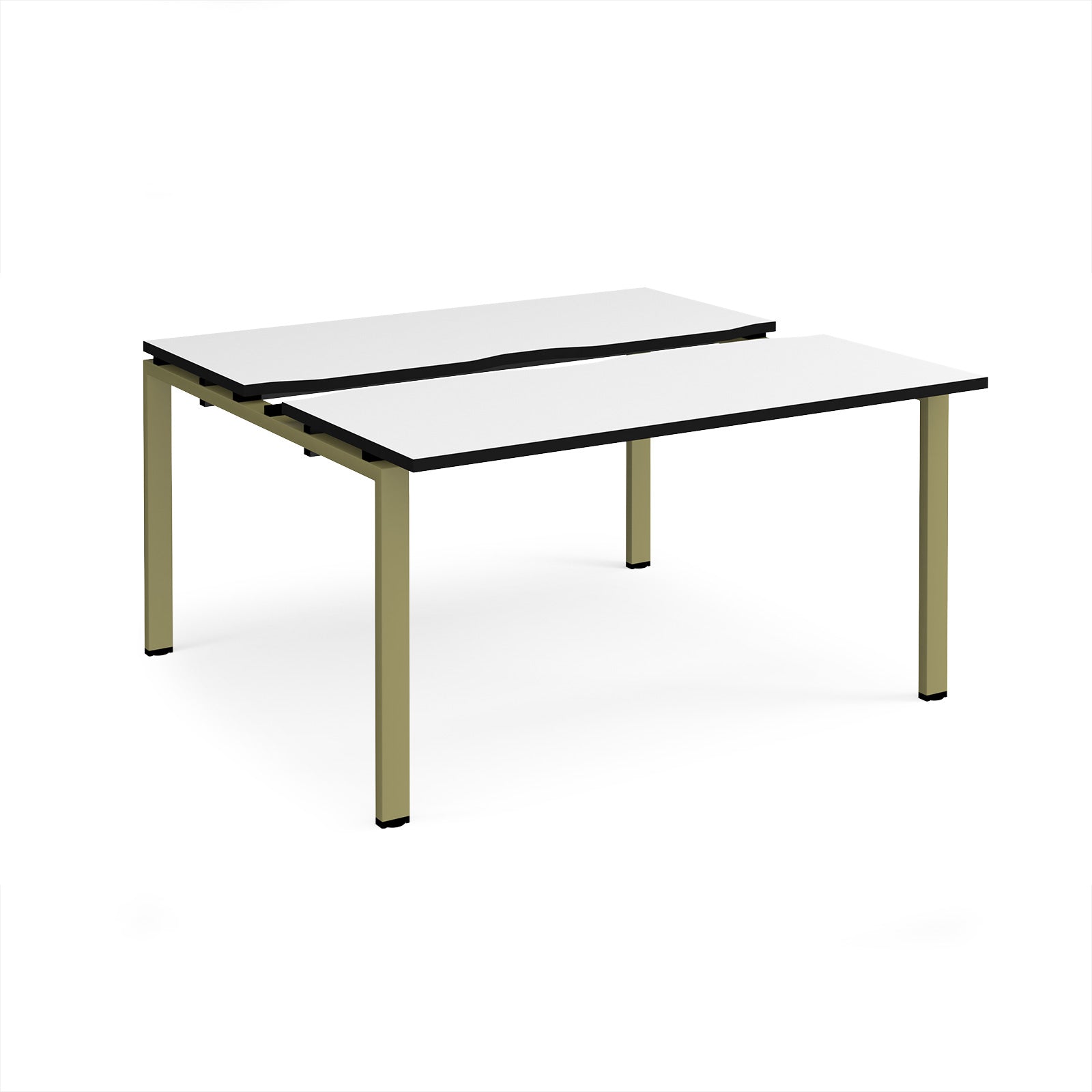 Adapt sliding top B2B desks 1200mm deep