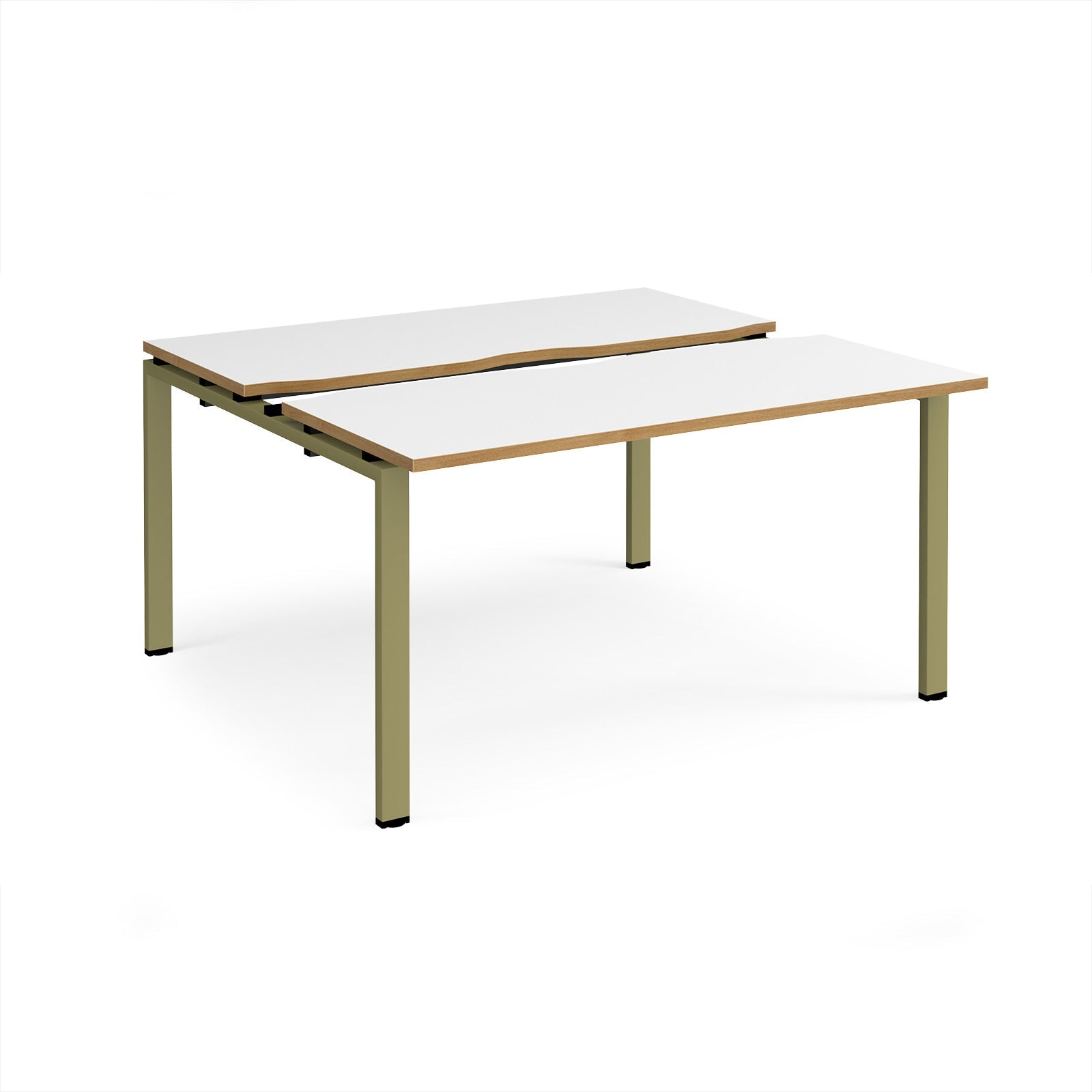 Adapt sliding top B2B desks 1200mm deep