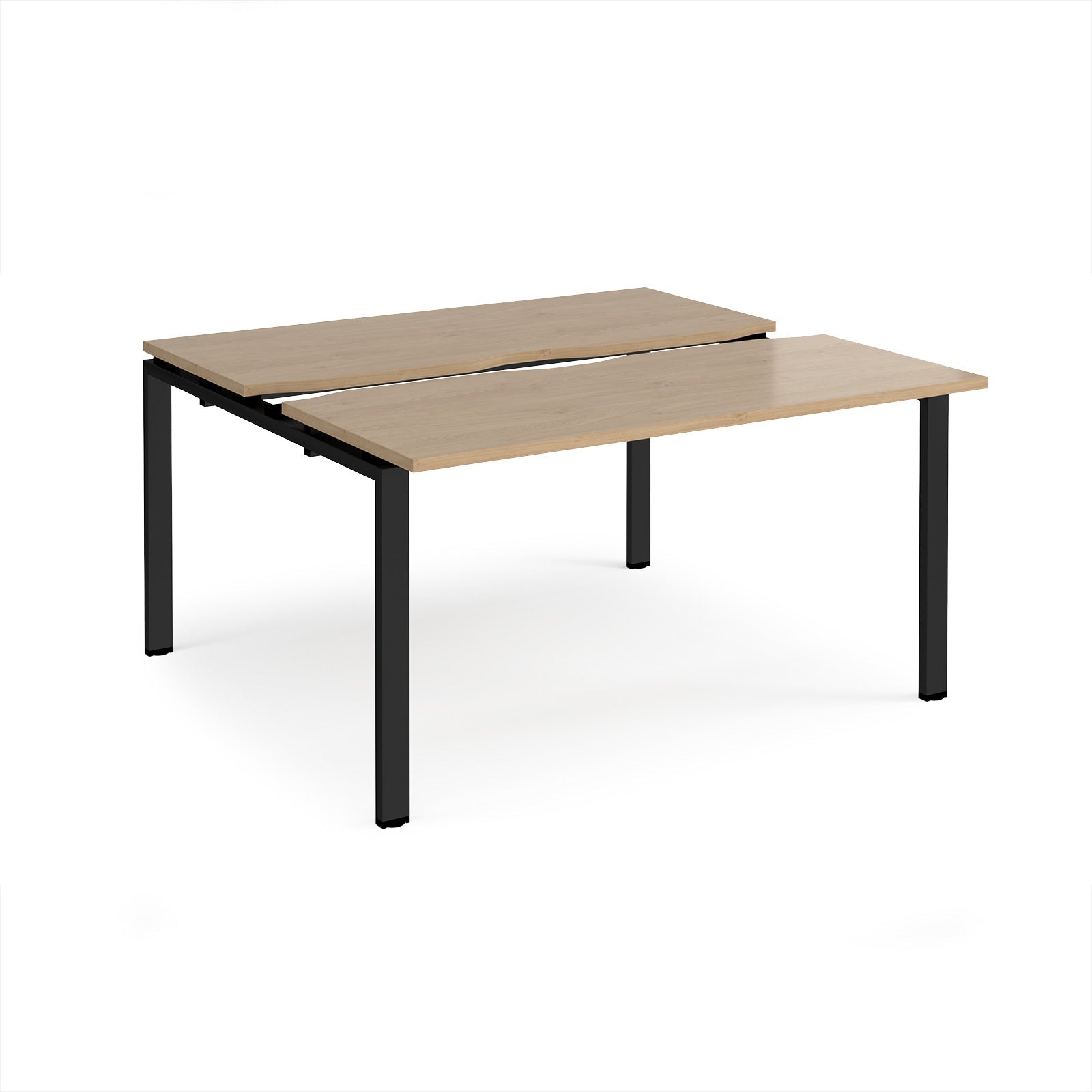 Adapt sliding top B2B desks 1200mm deep
