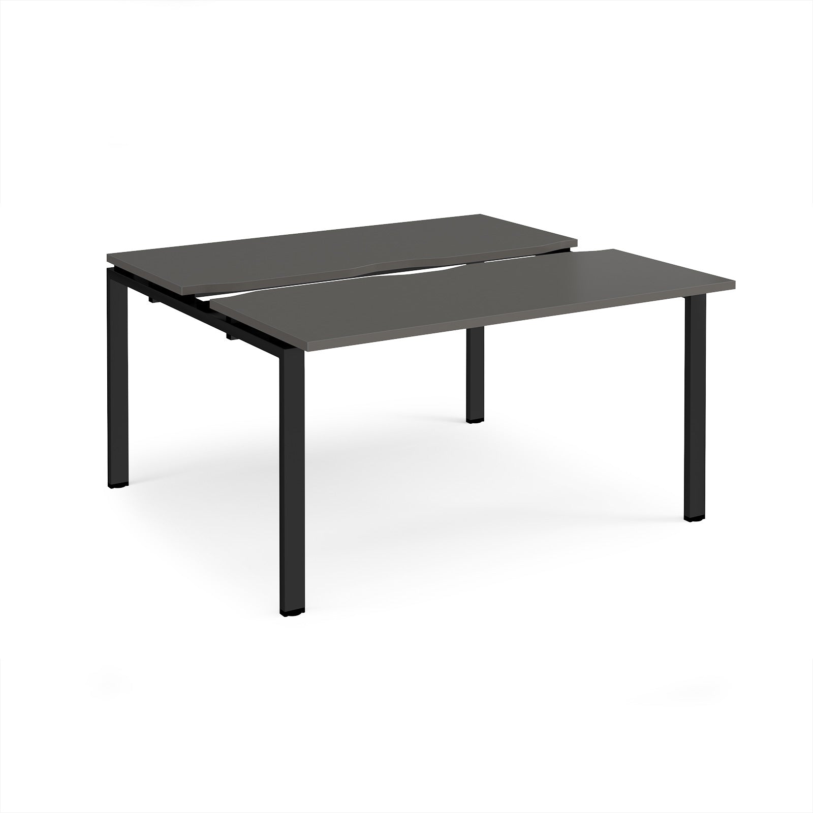 Adapt sliding top B2B desks 1200mm deep