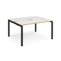 Adapt sliding top B2B desks 1200mm deep
