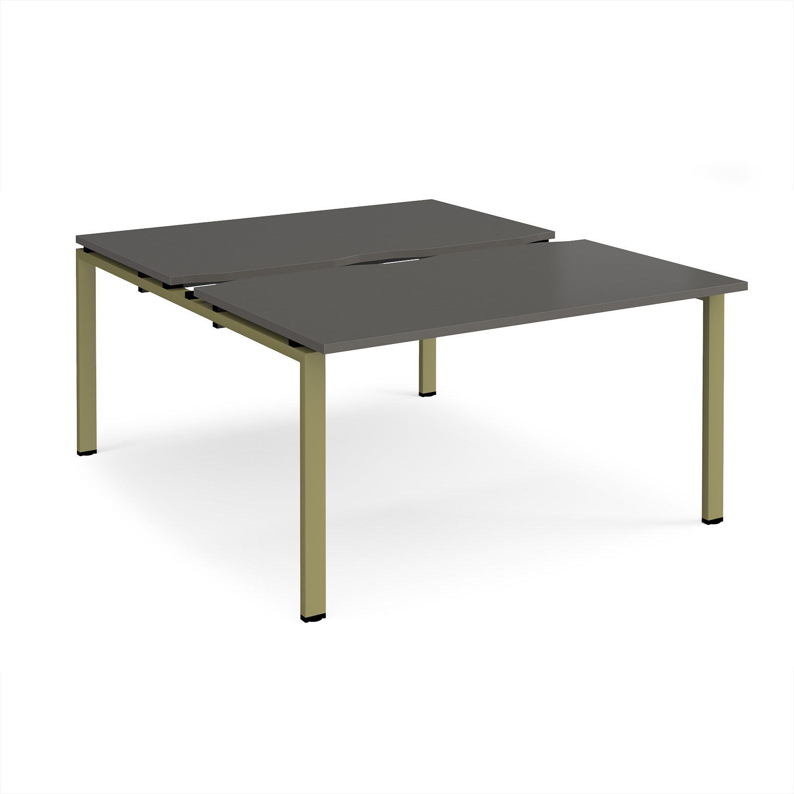 Adapt sliding top B2B desks 1600mm deep