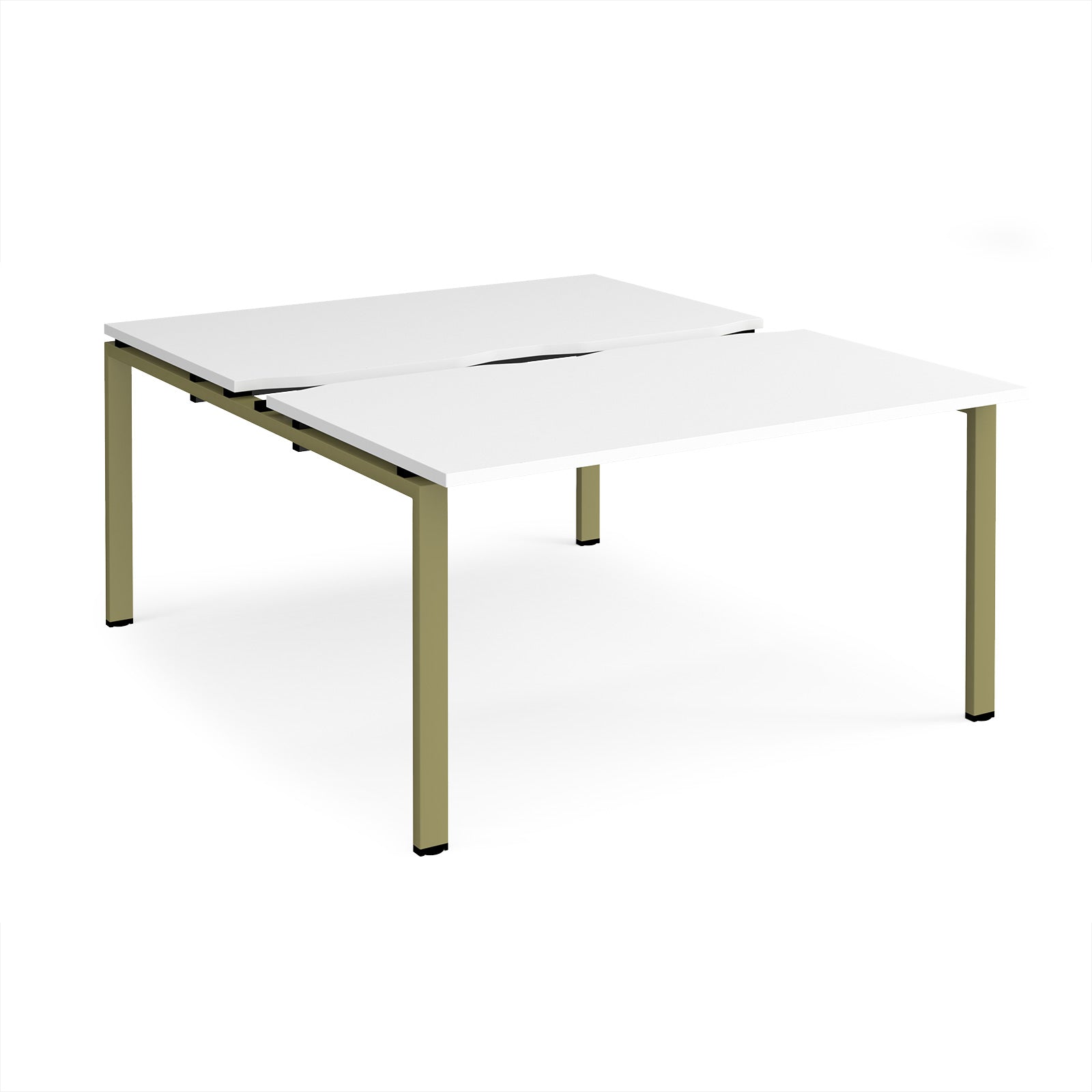 Adapt sliding top B2B desks 1600mm deep