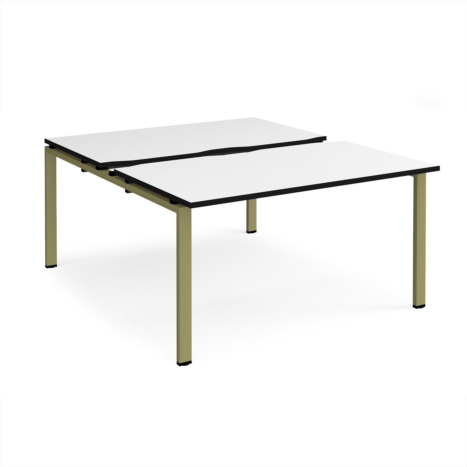 Adapt sliding top B2B desks 1600mm deep