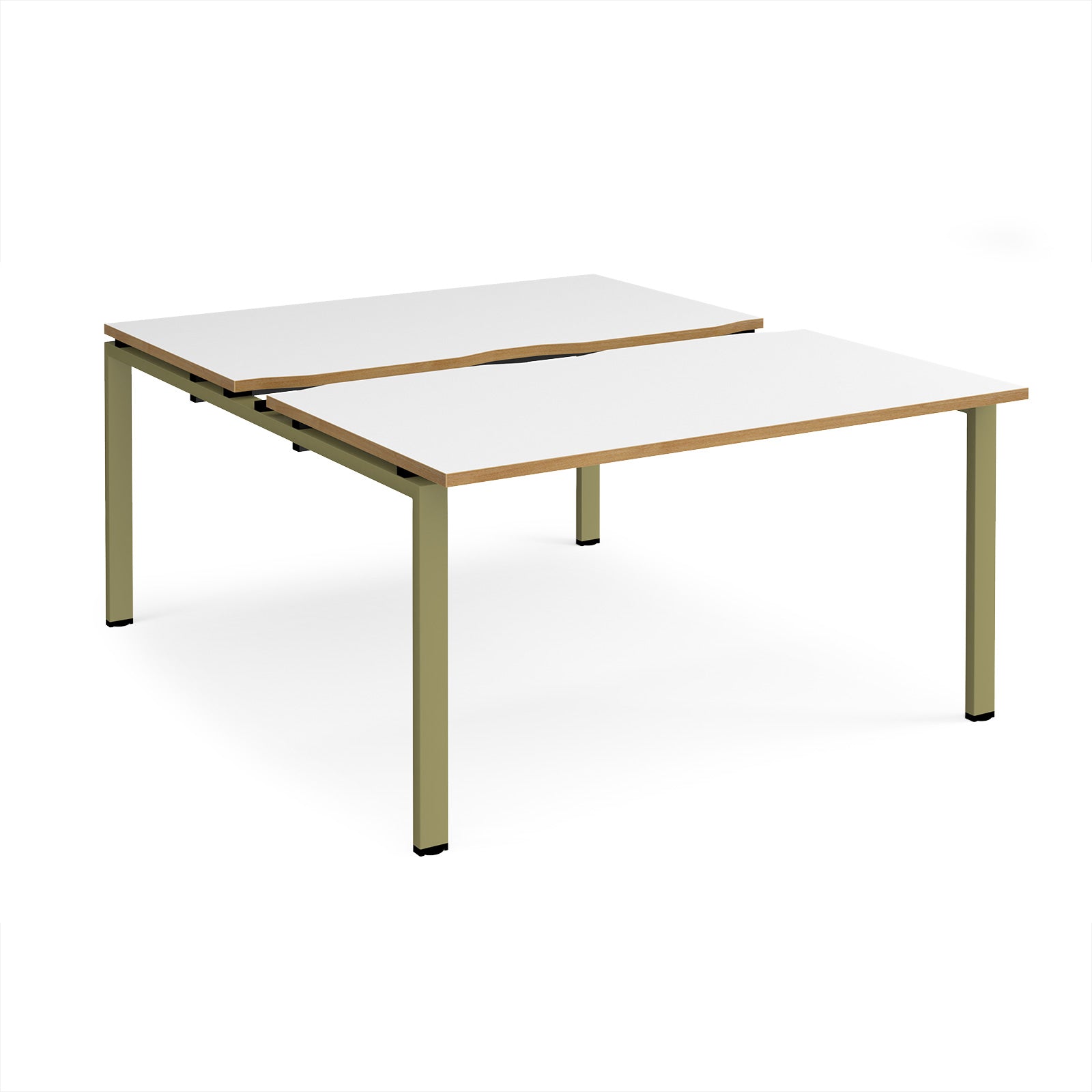 Adapt sliding top B2B desks 1600mm deep