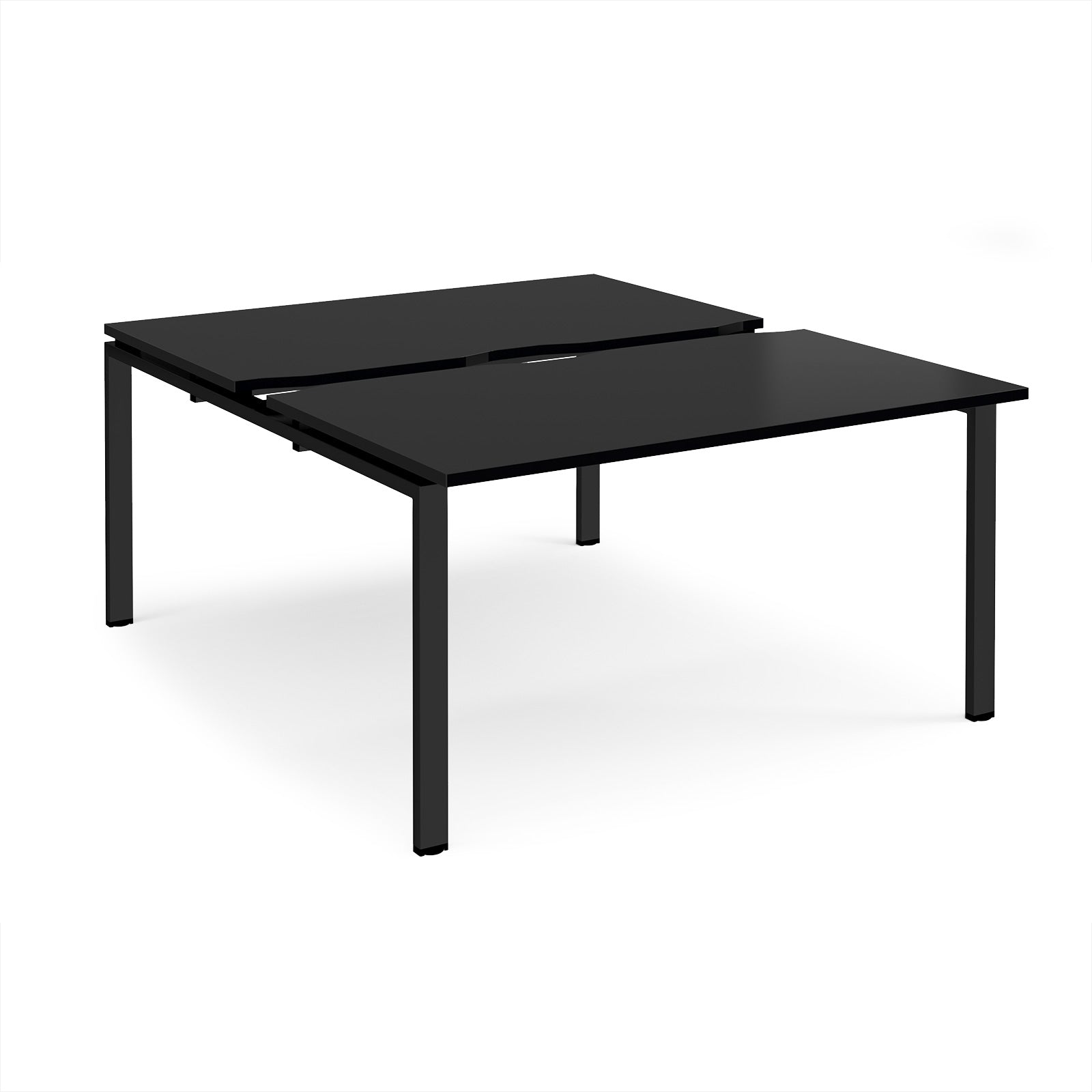 Adapt sliding top B2B desks 1600mm deep