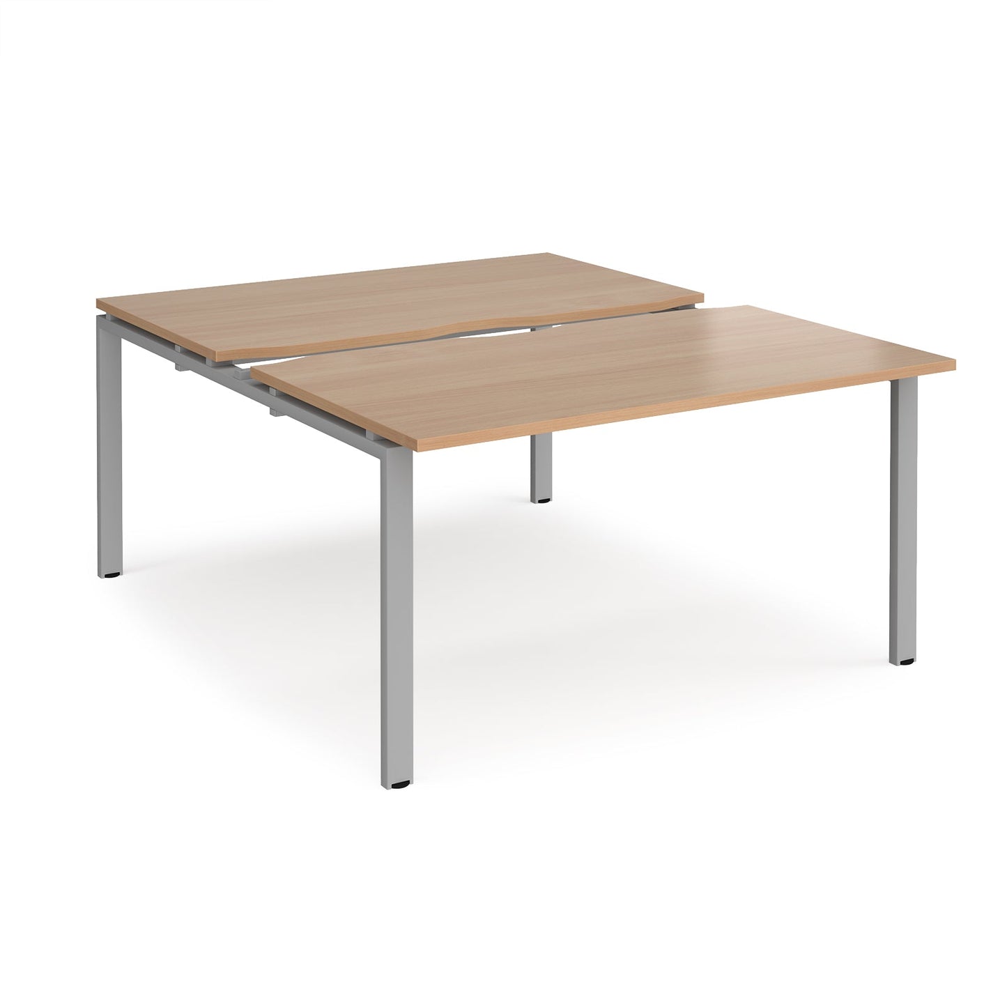 Adapt sliding top B2B desks 1600mm deep