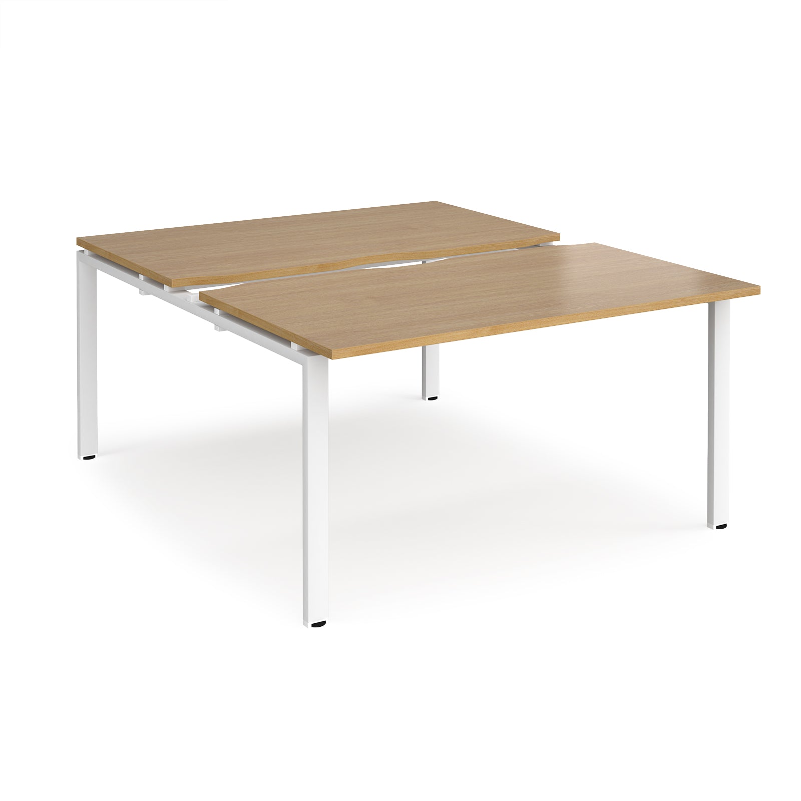 Adapt sliding top B2B desks 1600mm deep