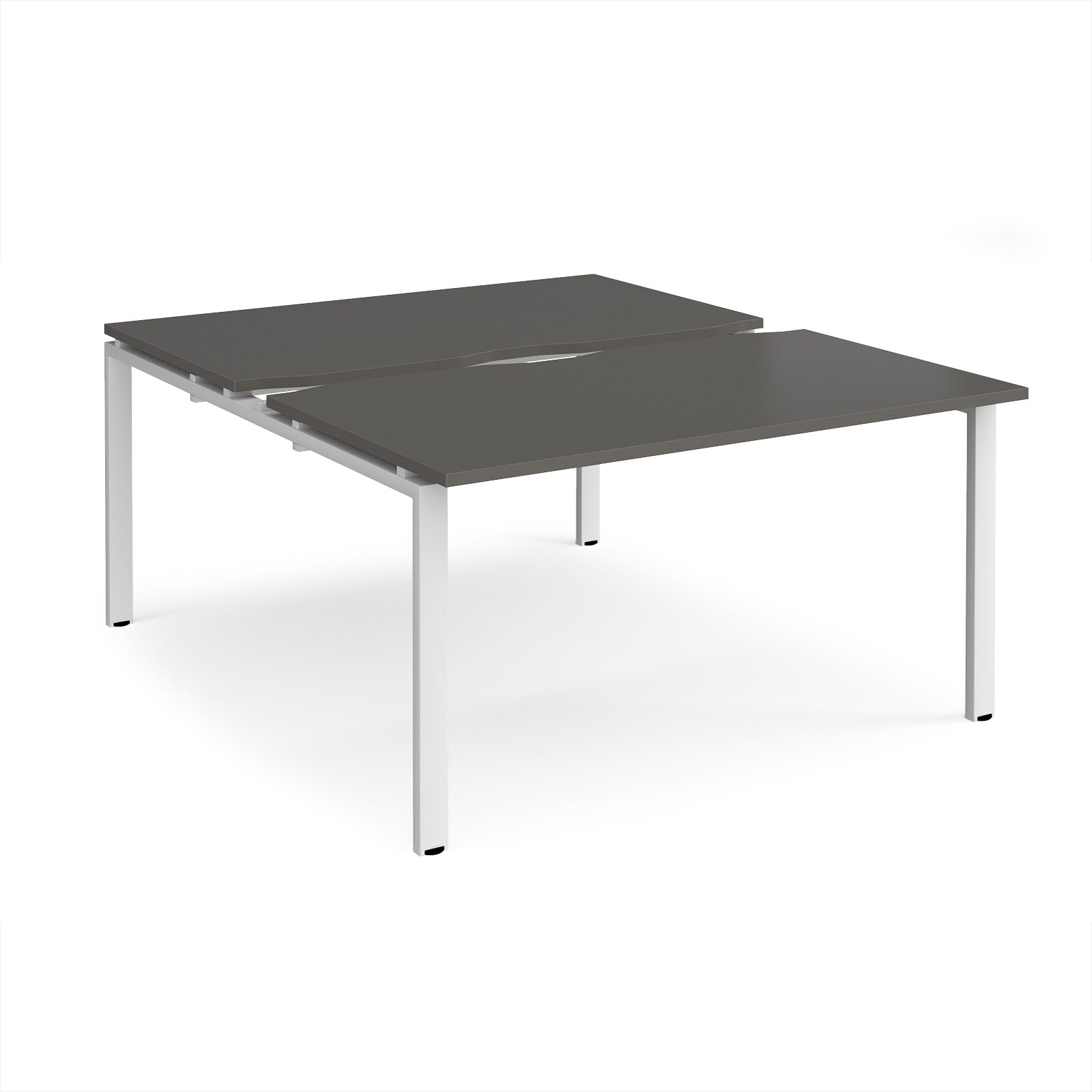 Adapt sliding top B2B desks 1600mm deep