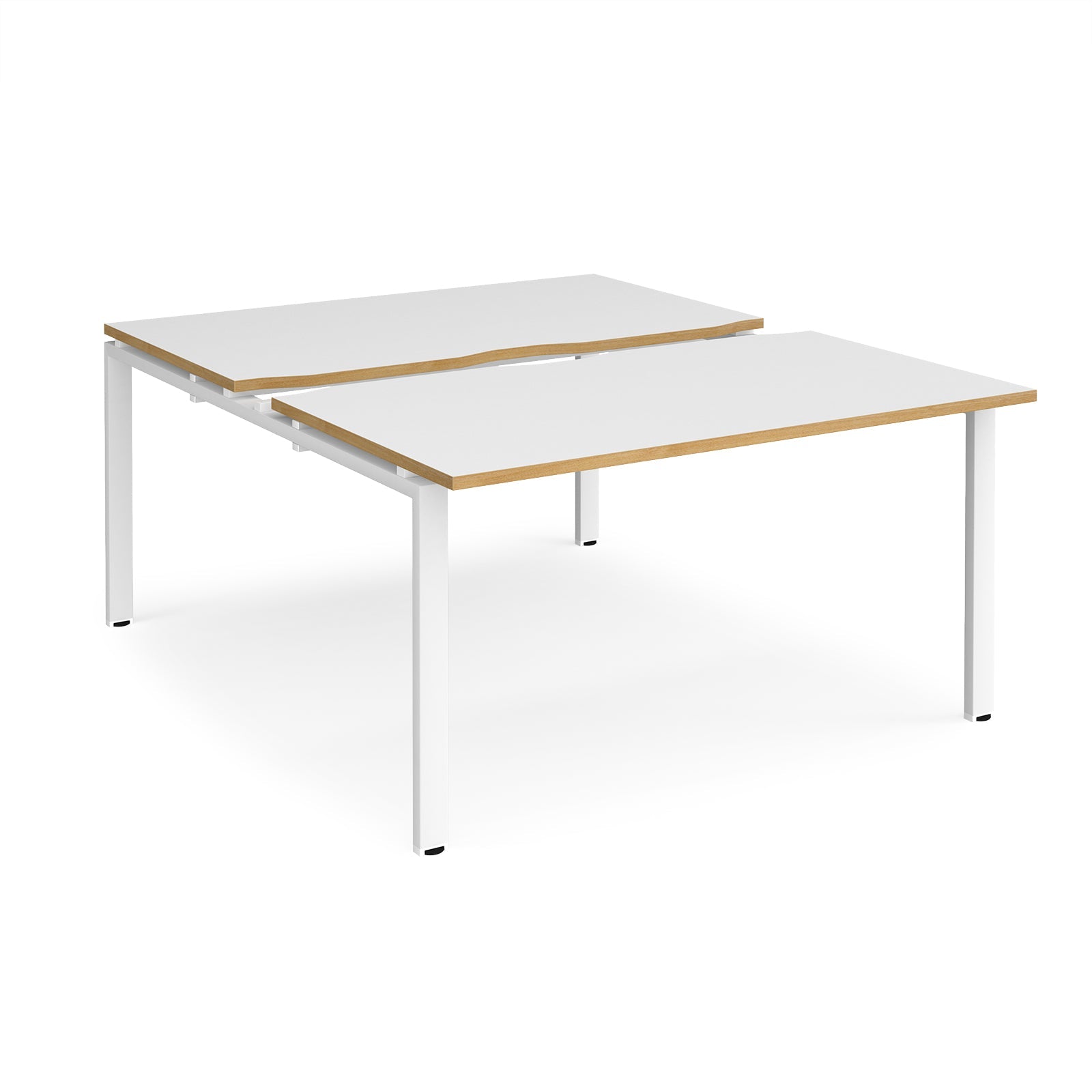 Adapt sliding top B2B desks 1600mm deep