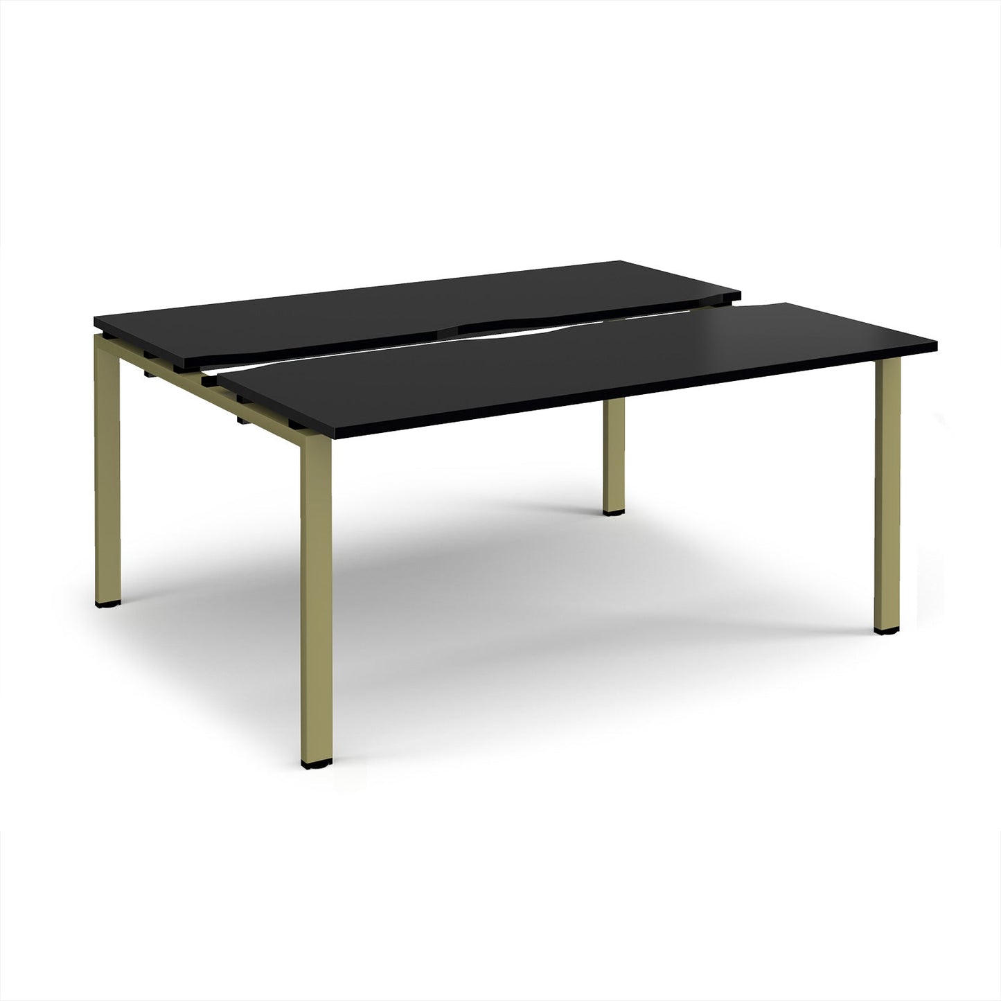 Adapt sliding top B2B desks 1200mm deep