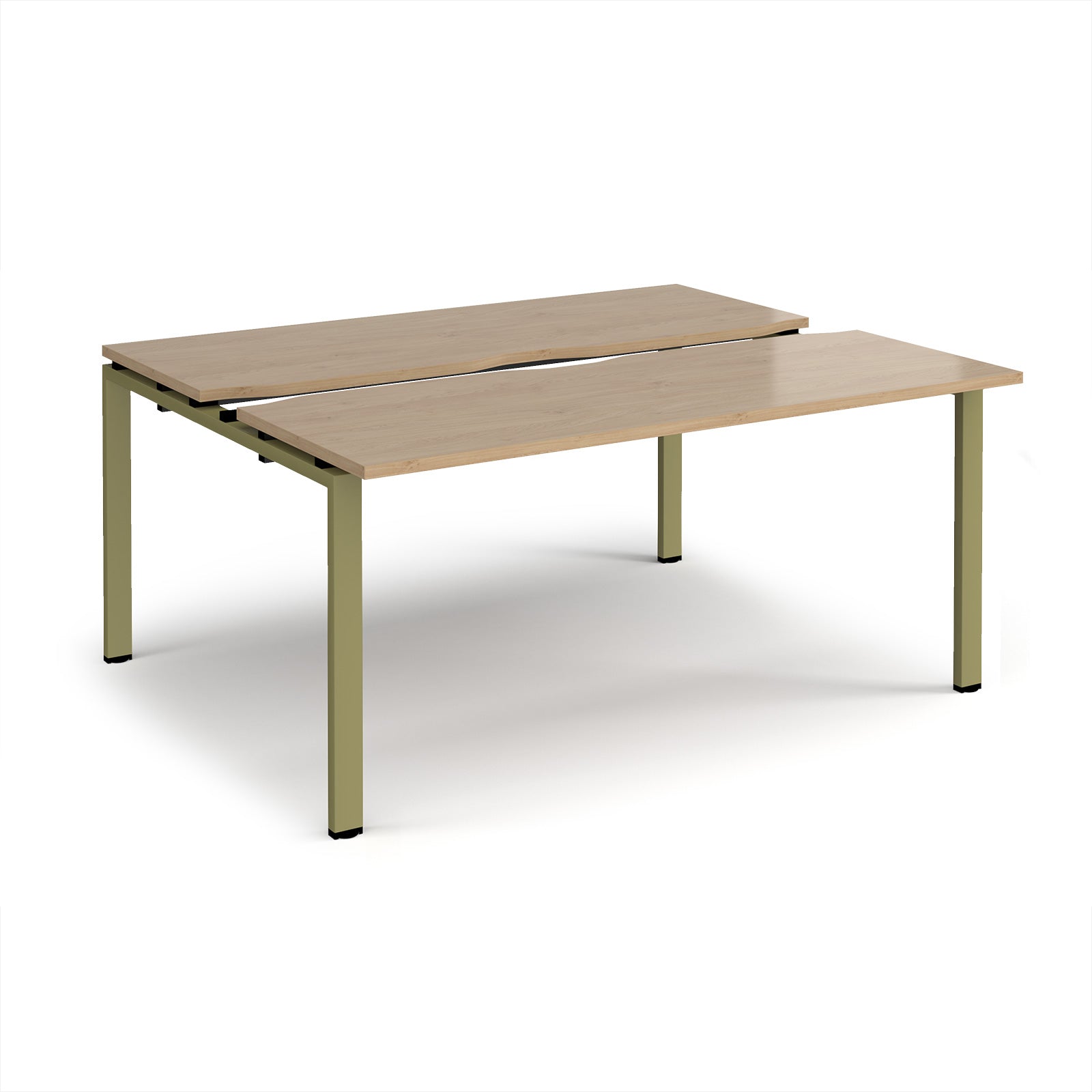 Adapt sliding top B2B desks 1200mm deep