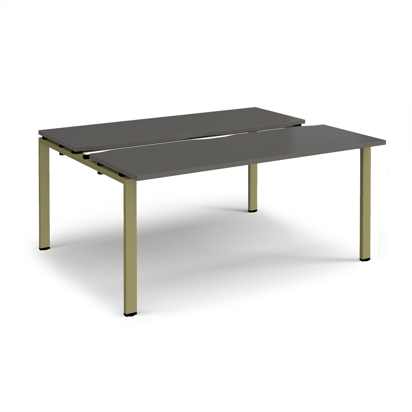 Adapt sliding top B2B desks 1200mm deep