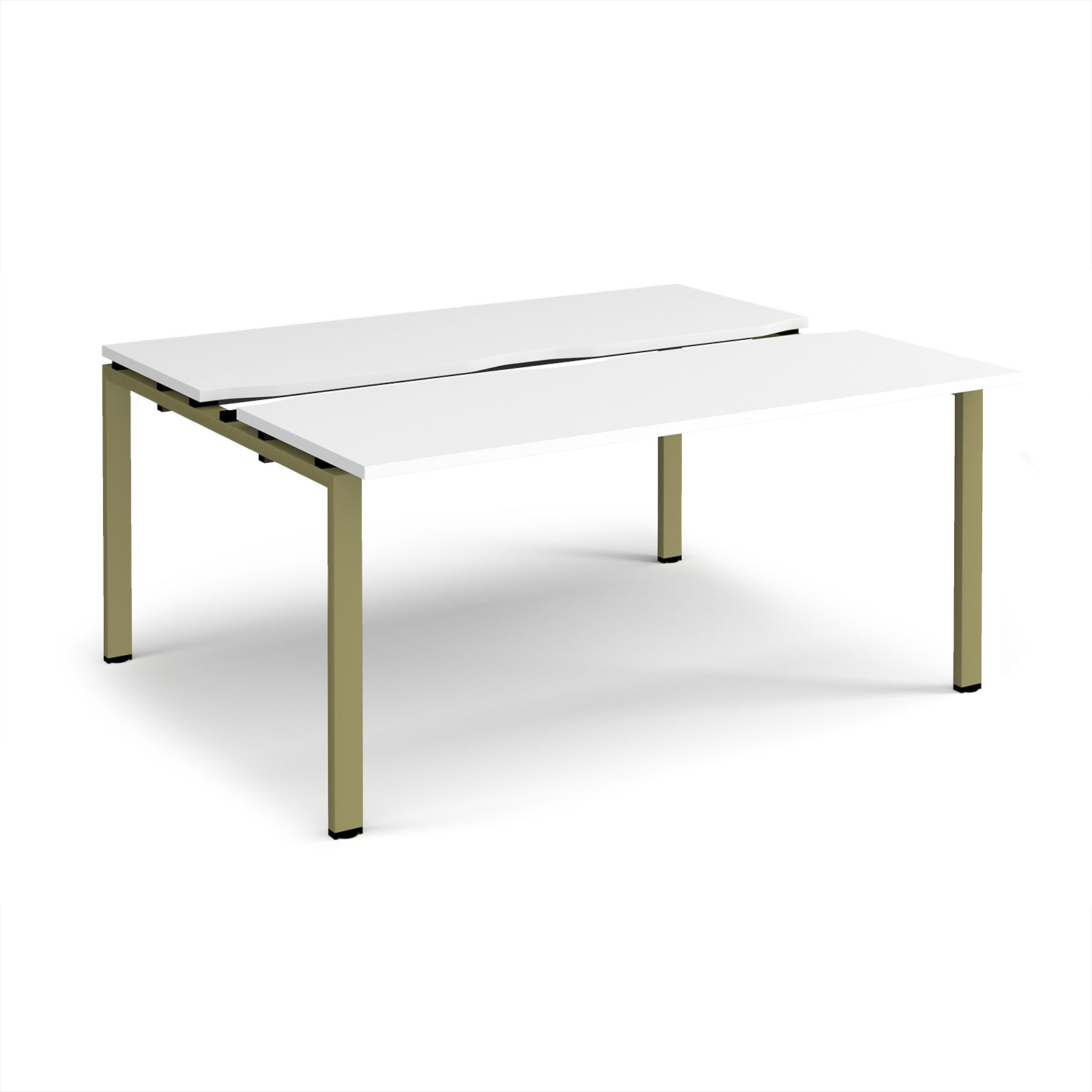 Adapt sliding top B2B desks 1200mm deep