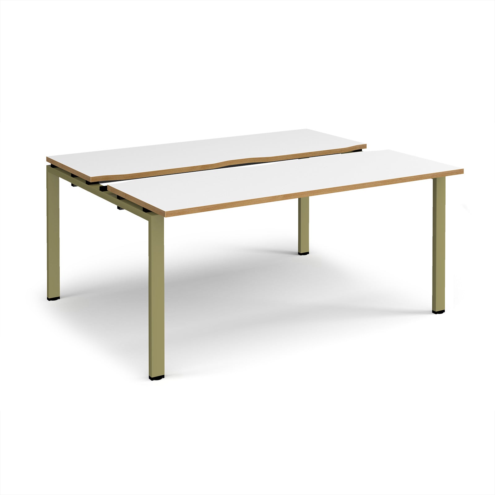 Adapt sliding top B2B desks 1200mm deep