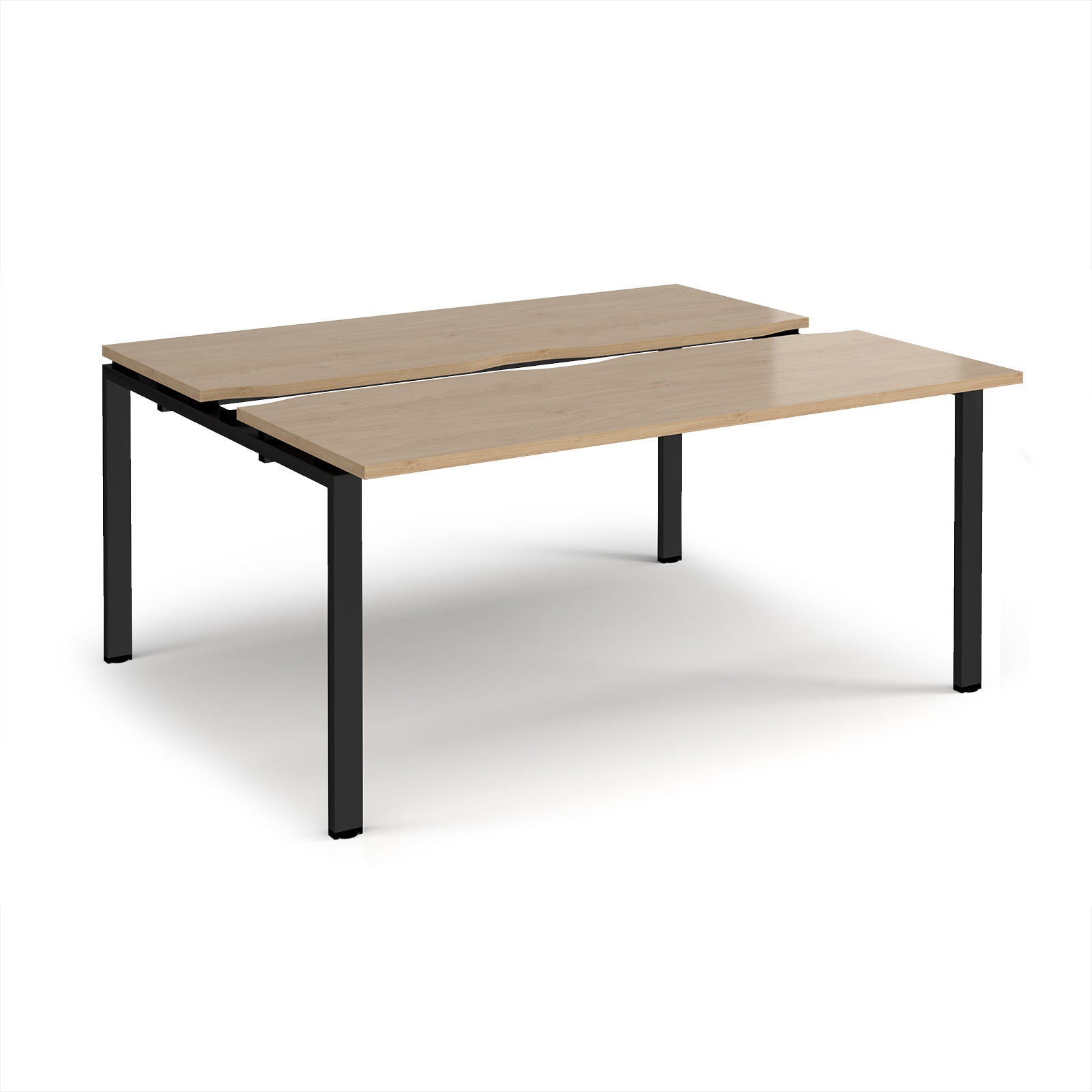 Adapt sliding top B2B desks 1200mm deep