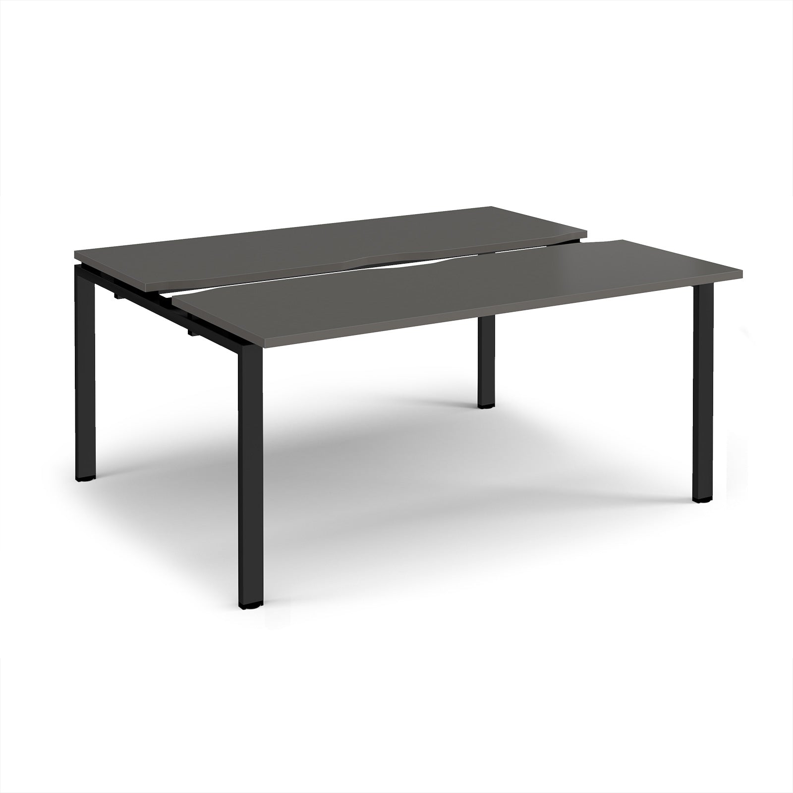 Adapt sliding top B2B desks 1200mm deep