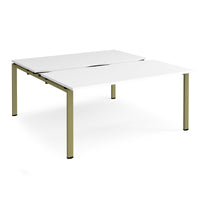 Adapt sliding top B2B desks 1600mm deep