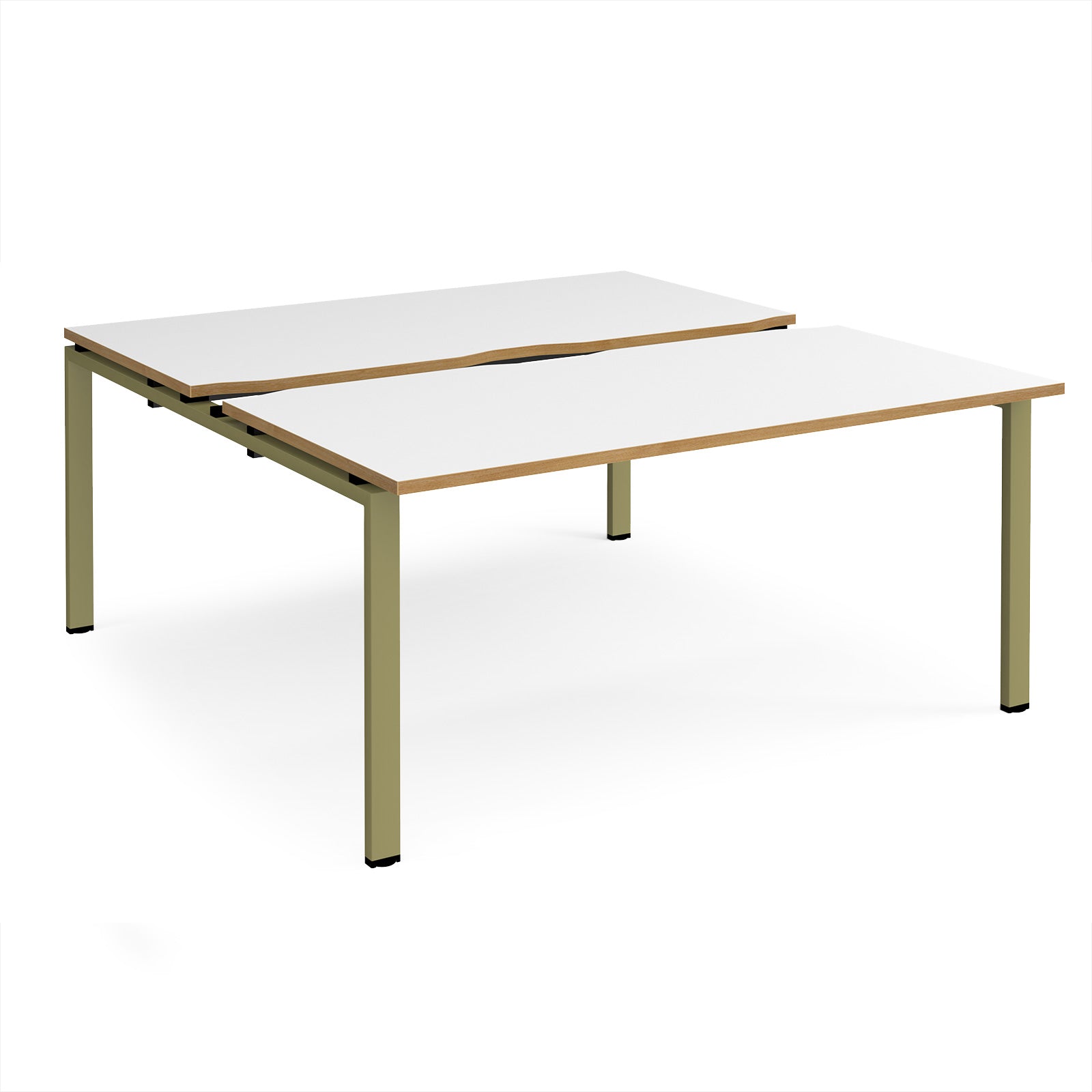 Adapt sliding top B2B desks 1600mm deep