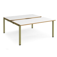 Adapt sliding top B2B desks 1600mm deep