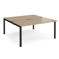 Adapt sliding top B2B desks 1600mm deep