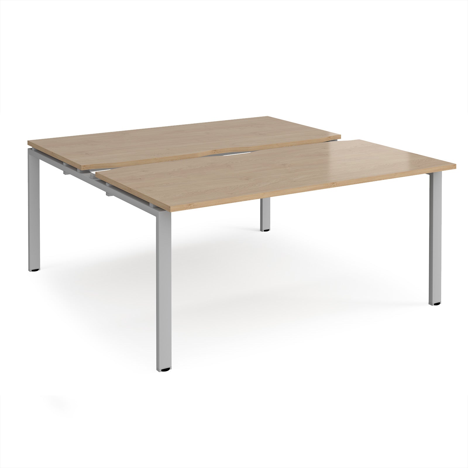 Adapt sliding top B2B desks 1600mm deep