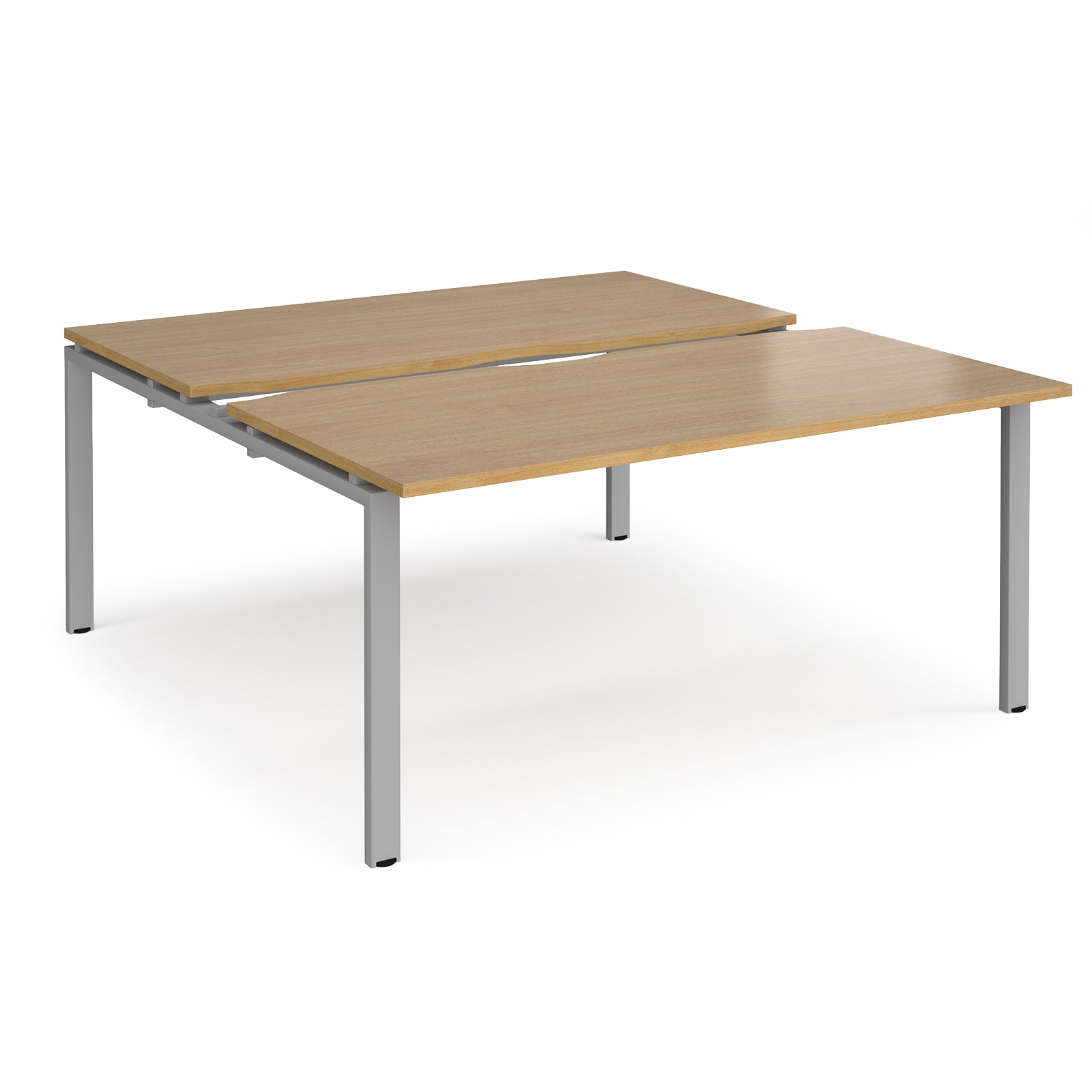 Adapt sliding top B2B desks 1600mm deep