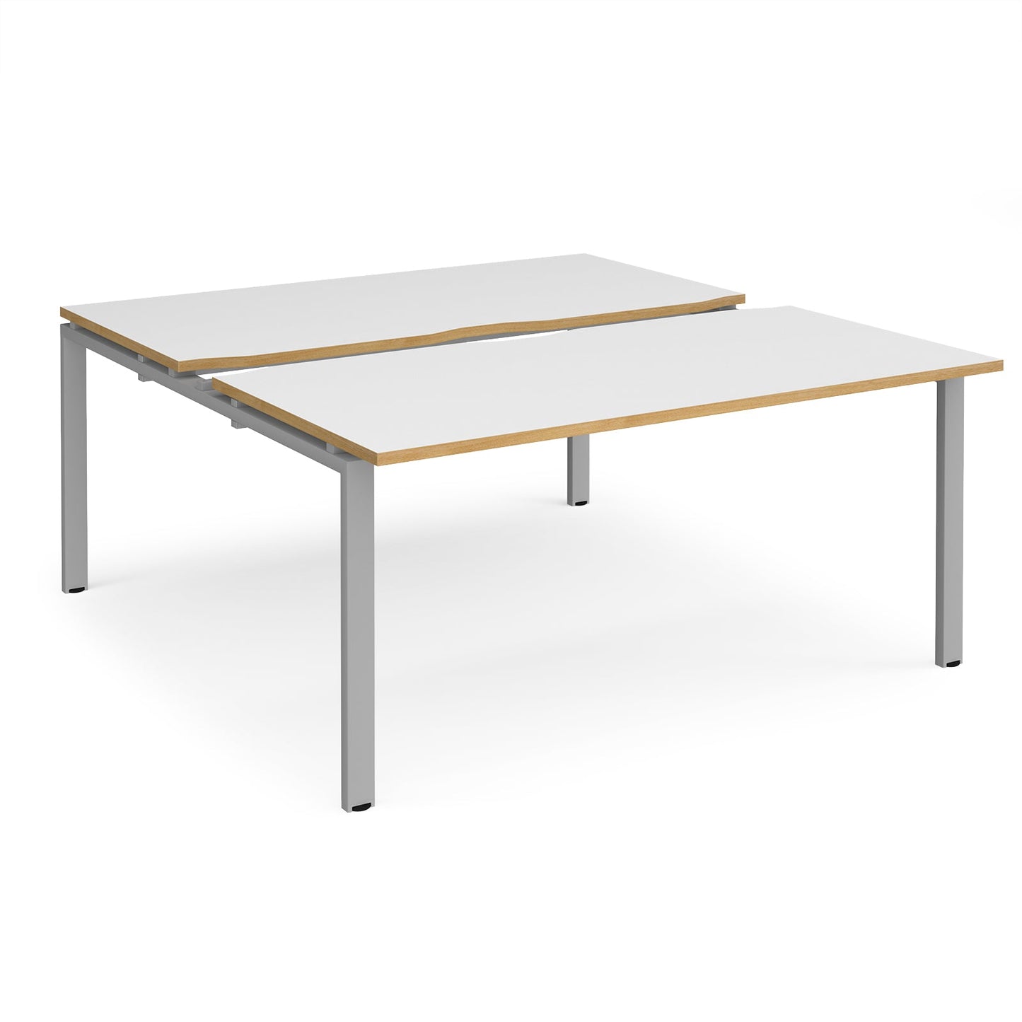 Adapt sliding top B2B desks 1600mm deep