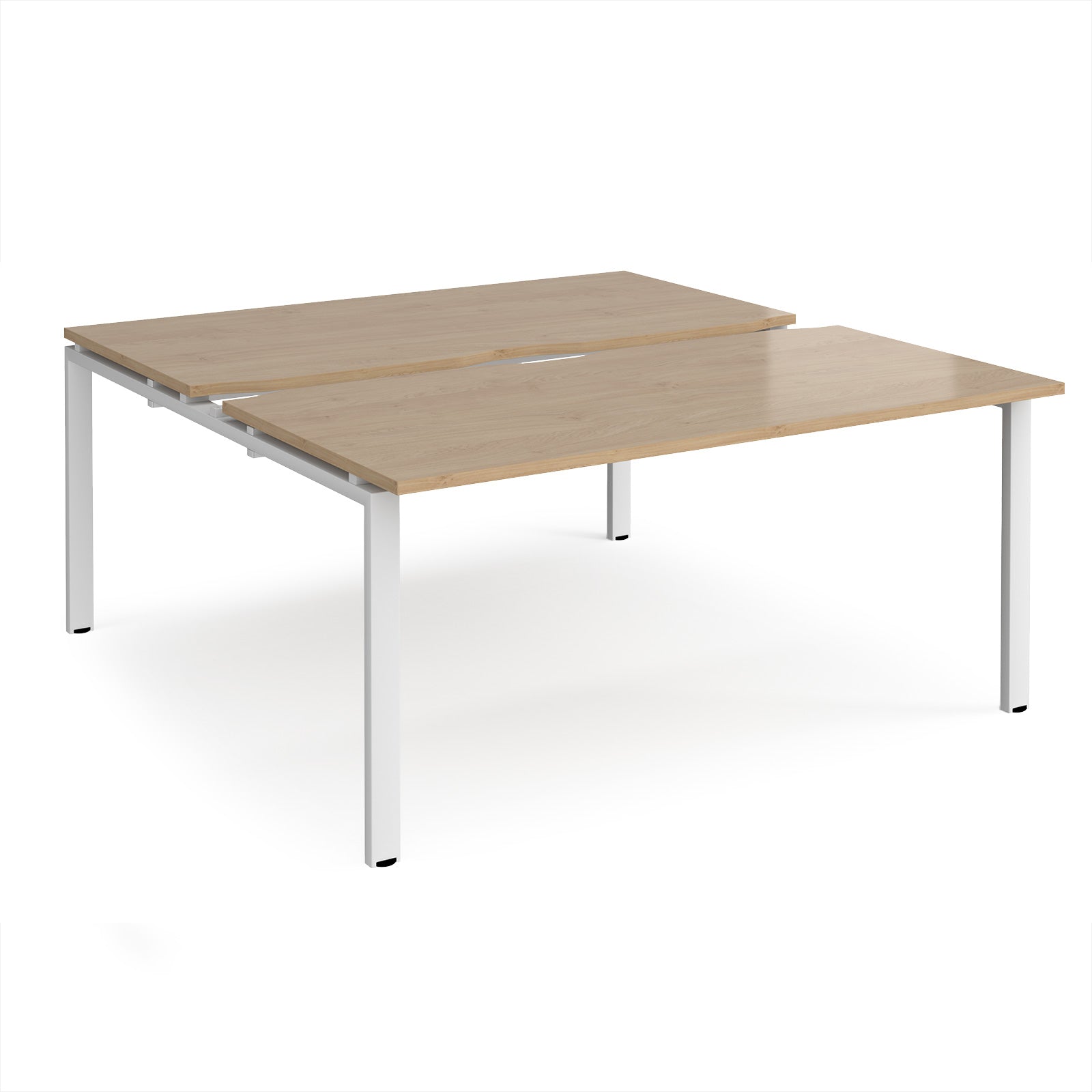 Adapt sliding top B2B desks 1600mm deep