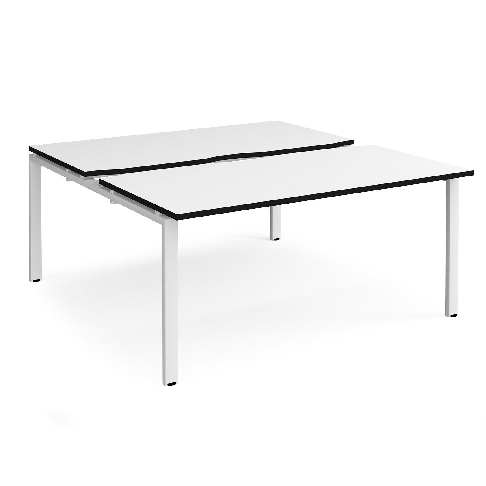Adapt sliding top B2B desks 1600mm deep