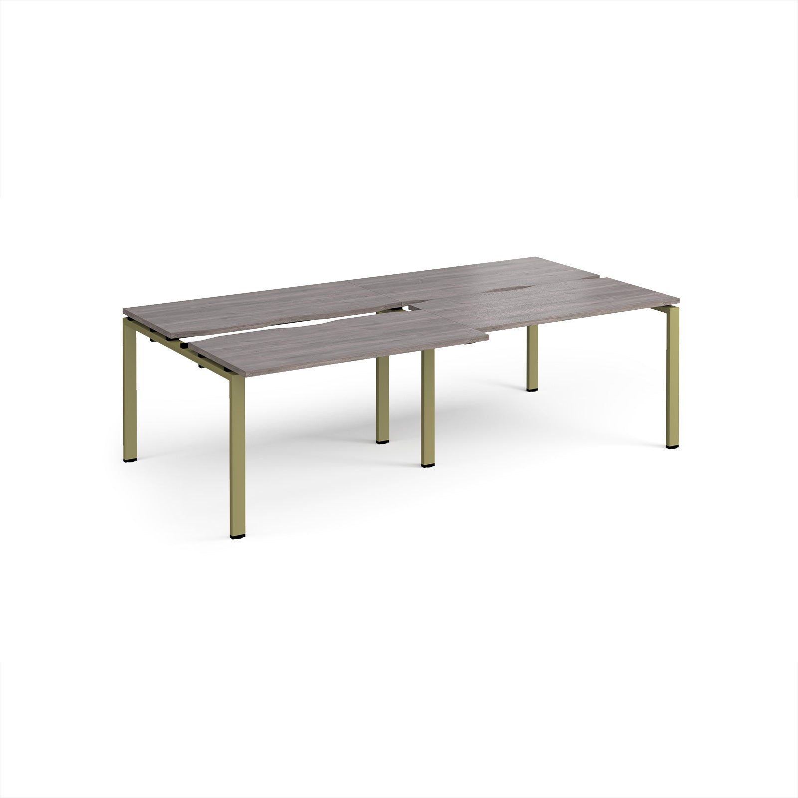Adapt sliding top double B2B desks 1200mm deep