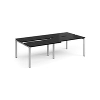 Adapt sliding top double B2B desks 1200mm deep