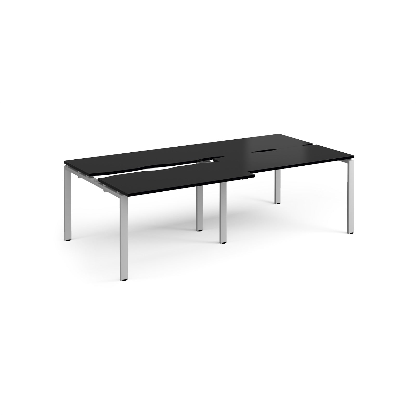 Adapt sliding top double B2B desks 1200mm deep