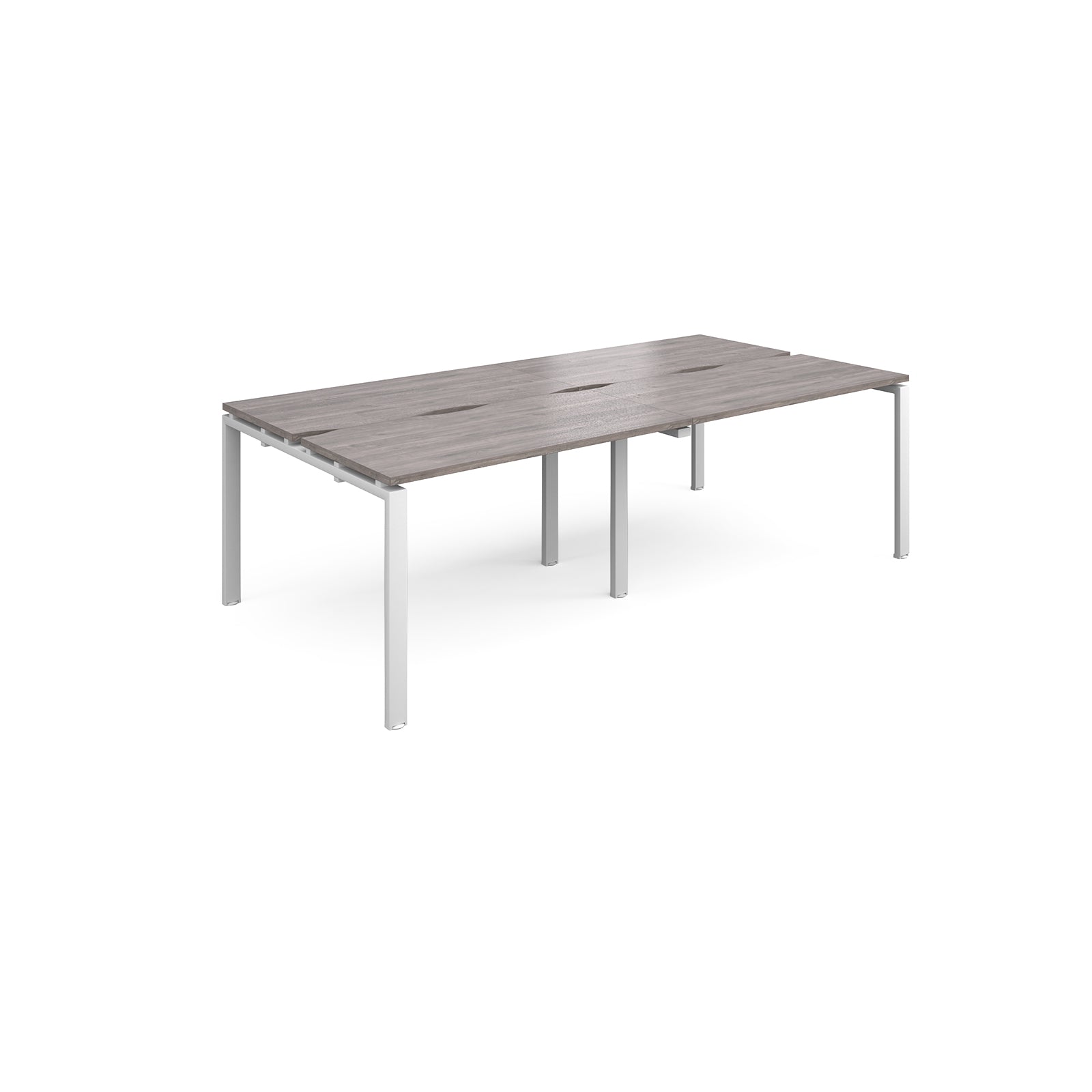 Adapt sliding top double B2B desks 1200mm deep