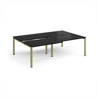 Adapt sliding top double B2B desks 1600mm deep