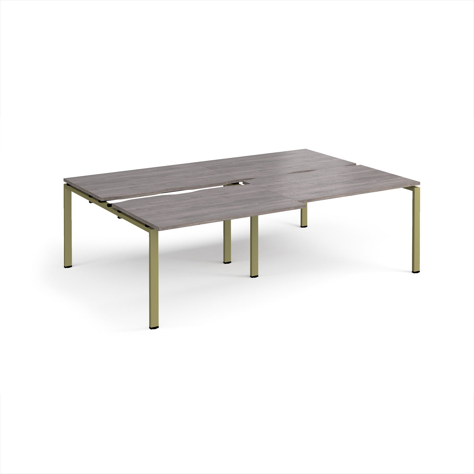 Adapt sliding top double B2B desks 1600mm deep
