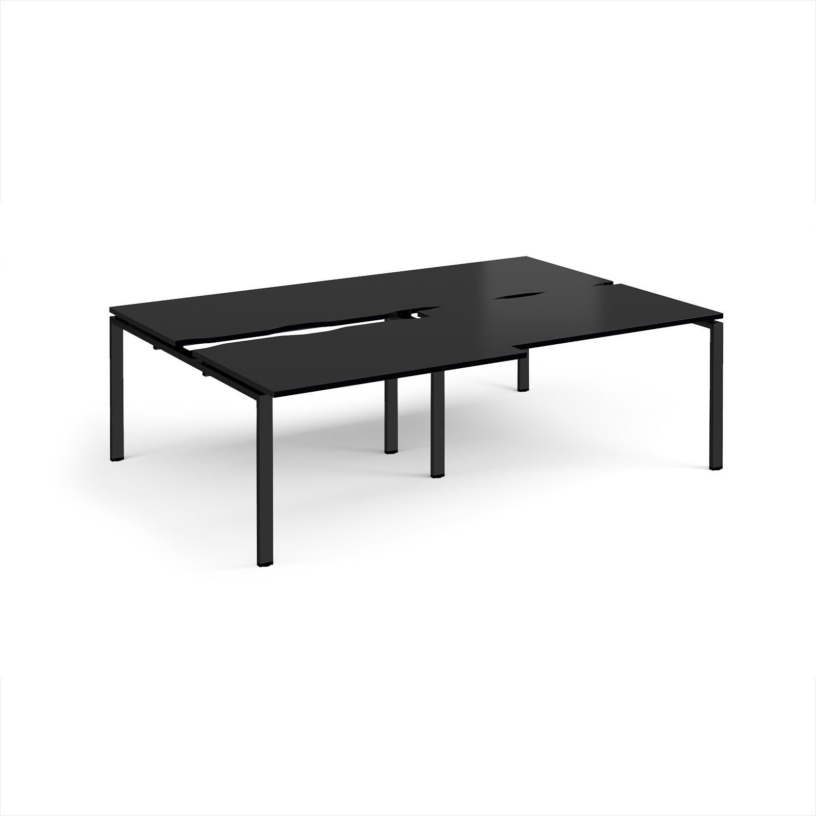 Adapt sliding top double B2B desks 1600mm deep