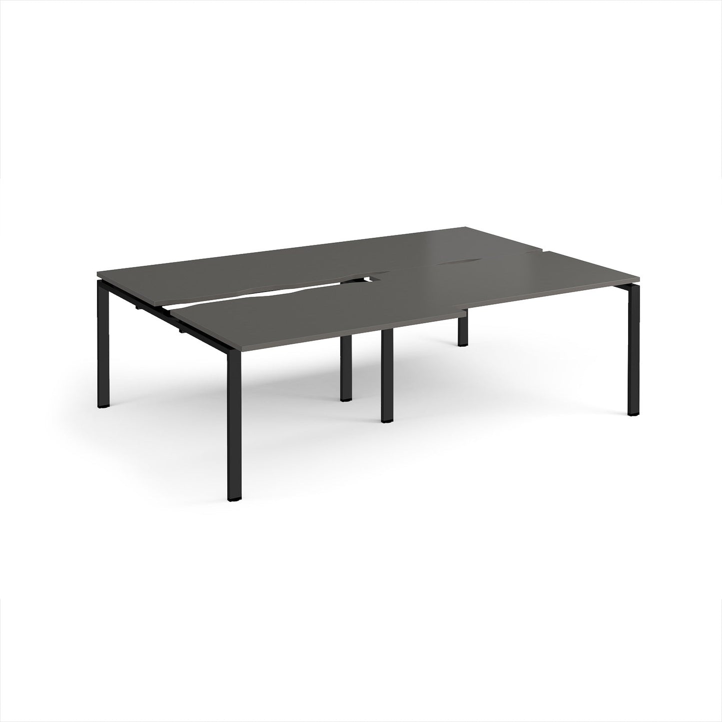 Adapt sliding top double B2B desks 1600mm deep