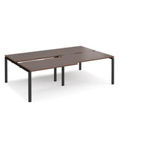 Adapt sliding top double B2B desks 1600mm deep