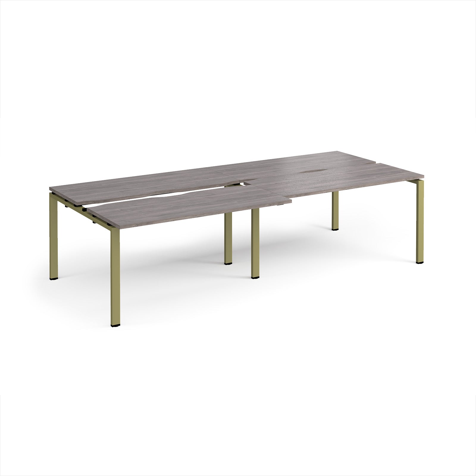 Adapt sliding top double B2B desks 1200mm deep