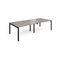 Adapt sliding top double B2B desks 1200mm deep