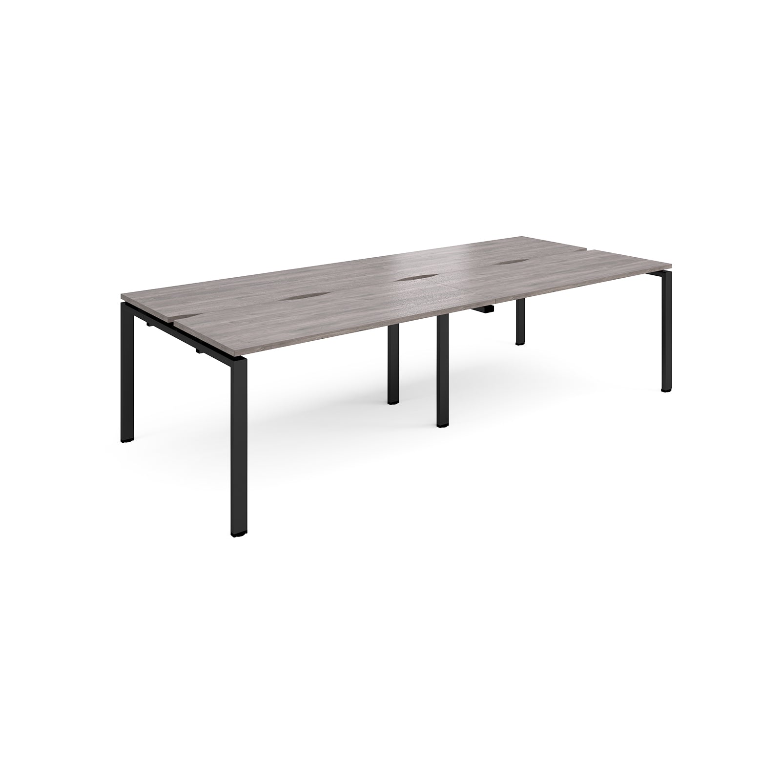 Adapt sliding top double B2B desks 1200mm deep