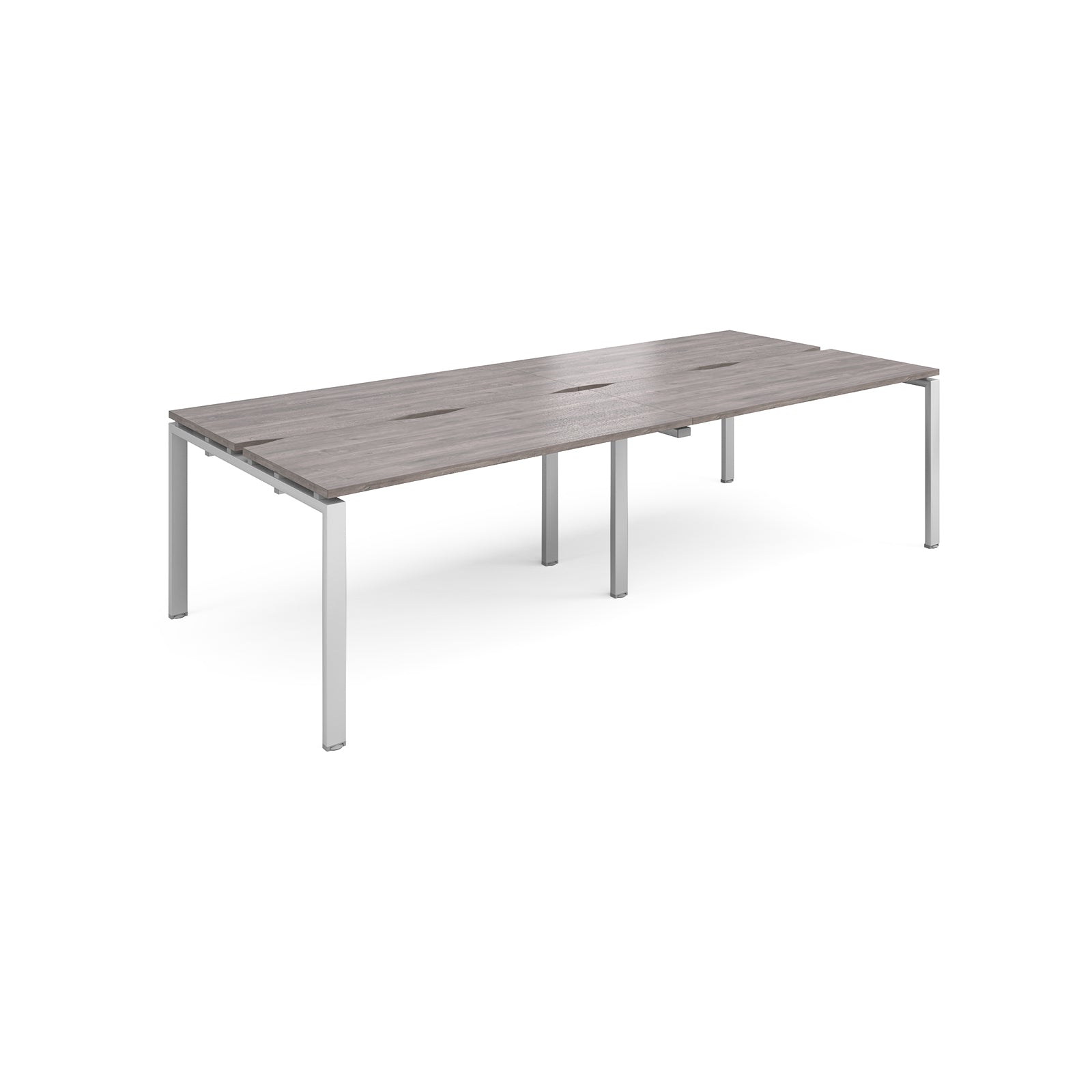 Adapt Sliding Top Double B2B Desks 1200Mm Deep
