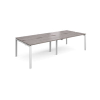 Adapt sliding top double B2B desks 1200mm deep