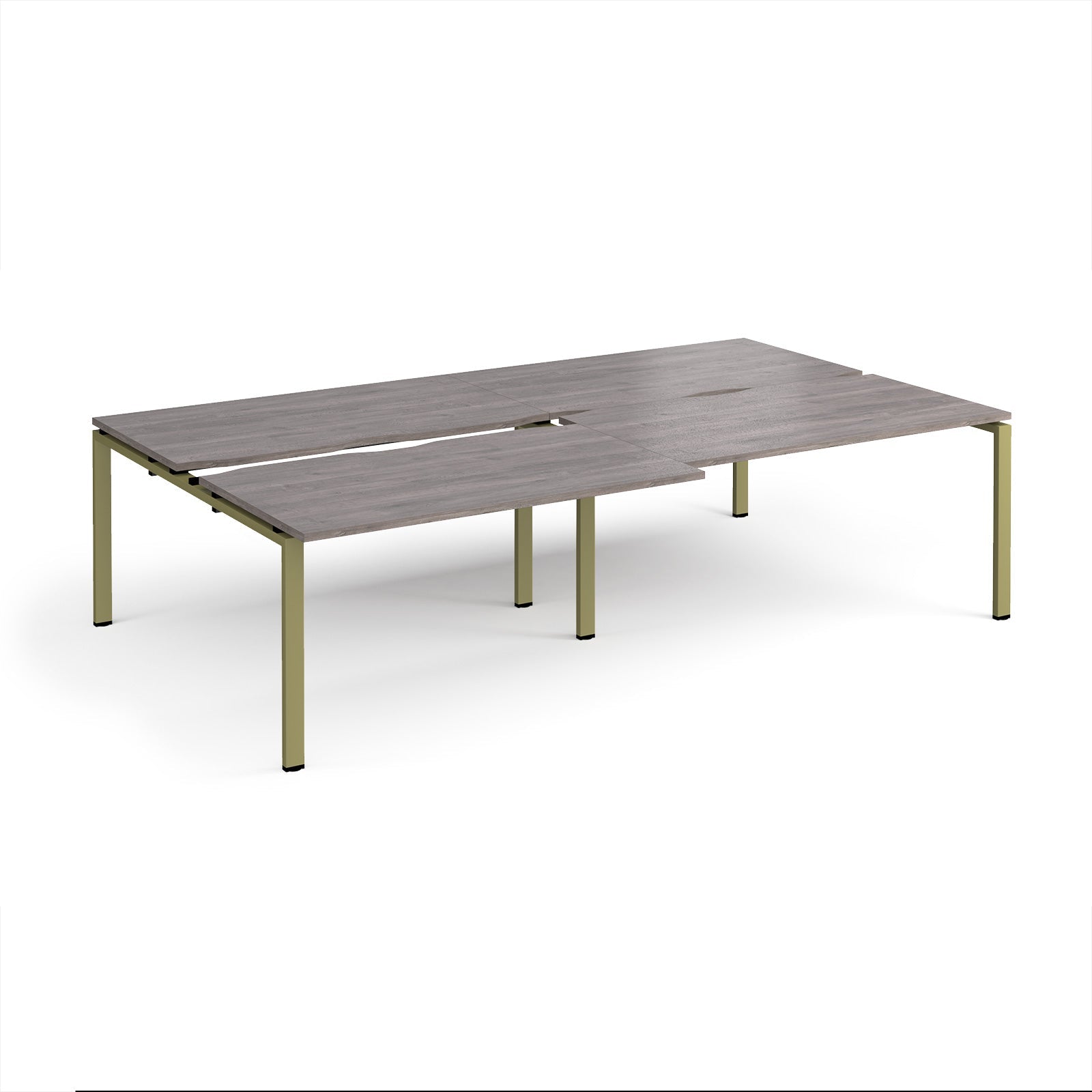 Adapt sliding top double B2B desks 1600mm deep