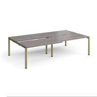 Adapt sliding top double B2B desks 1600mm deep