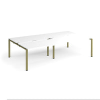 Adapt sliding top double B2B desks 1600mm deep