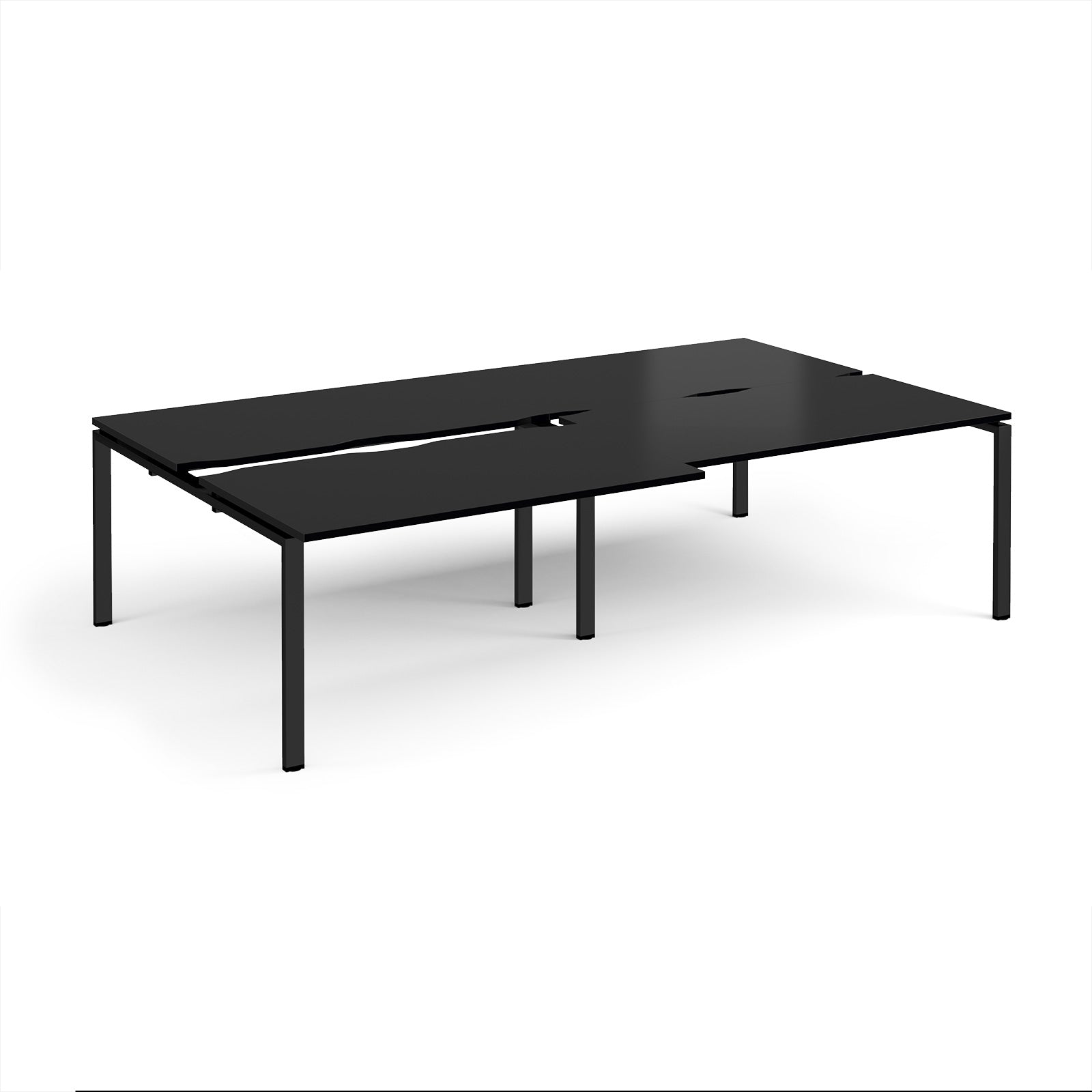 Adapt sliding top double B2B desks 1600mm deep
